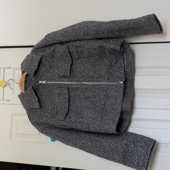 Gray Women's Jacket - Picture 4 of 9